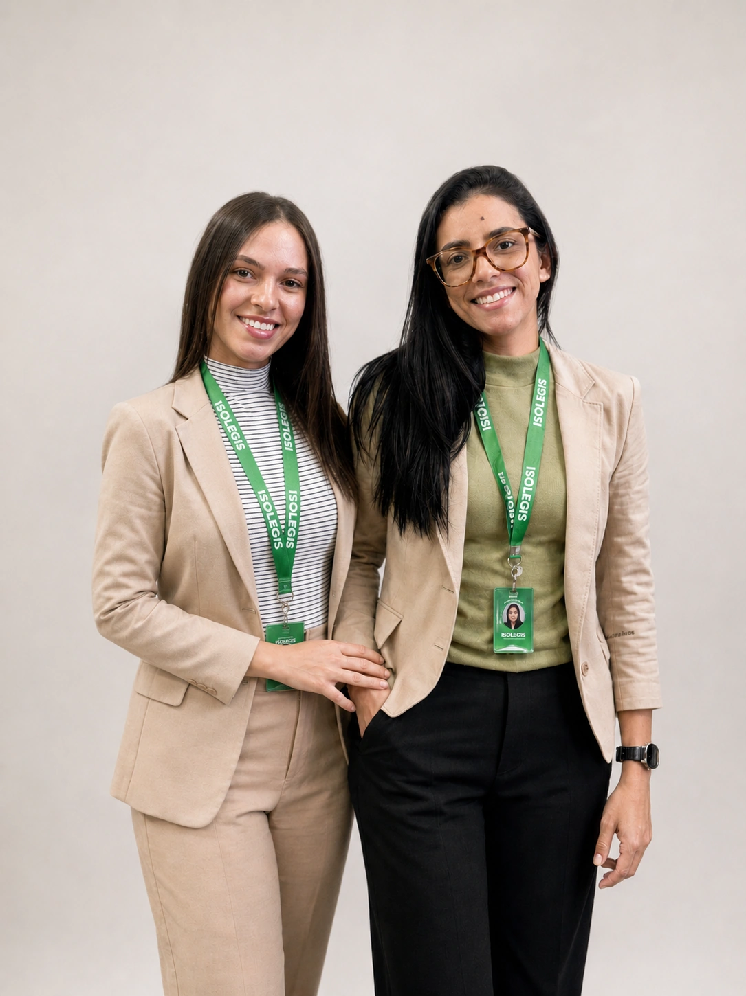 Fundadoras da Isolegis em foto institucional